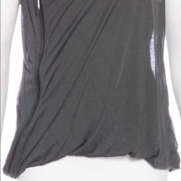 Nina Ricci Layered Feather Zipper Embellishment - Picture 2 of 7